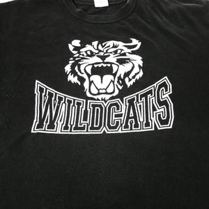 Vintage Wildcats Cotton T-shirt XL